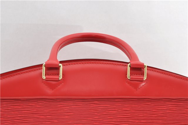 Authentic Louis Vuitton Epi Riviera Hand Bag Red M48187 LV 3129D
