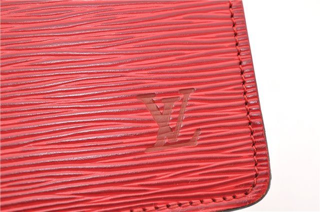 Authentic Louis Vuitton Epi Riviera Hand Bag Red M48187 LV 3129D