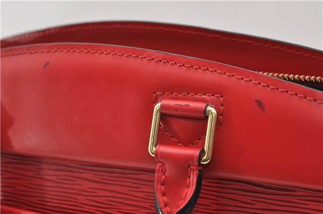 Authentic Louis Vuitton Epi Riviera Hand Bag Red M48187 LV 3129D