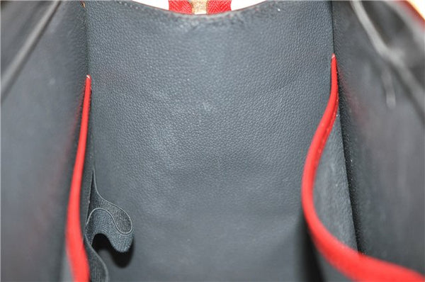 Authentic Louis Vuitton Epi Riviera Hand Bag Red M48187 LV 3129D