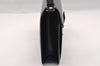 Authentic Louis Vuitton Epi Sellier Dragonne Clutch Bag Black M52612 LV 3130I