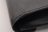 Authentic Louis Vuitton Epi Sellier Dragonne Clutch Bag Black M52612 LV 3130I