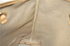 Authentic GUCCI Micro GG PVC Leather Tote Hand Bag Brown 3131D