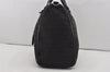 Authentic FENDI Zucchino 2Way Shoulder Boston Bag Canvas Leather Black 3131I
