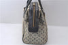 Auth Louis Vuitton Monogram Mini Josephine PM Hand Bag Dark Blue M92414 LV 3134D