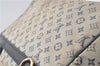 Auth Louis Vuitton Monogram Mini Josephine PM Hand Bag Dark Blue M92414 LV 3134D