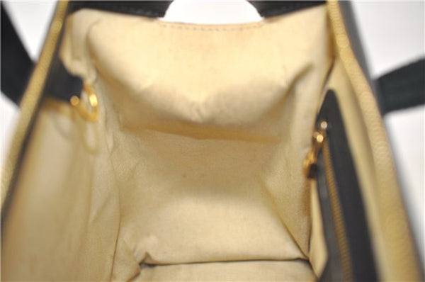 Auth Louis Vuitton Monogram Mini Josephine PM Hand Bag Dark Blue M92414 LV 3134D