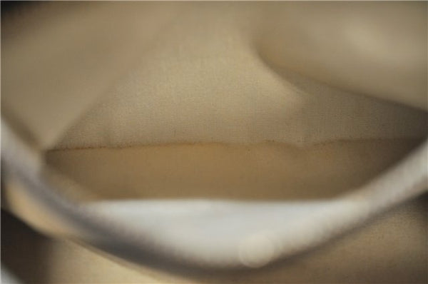 Auth Louis Vuitton Monogram Mini Josephine PM Hand Bag Dark Blue M92414 LV 3134D