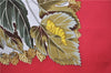 Authentic HERMES Carre 90 Scarf "l’ARBRE de SOiE" Silk Red 3134E