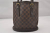 Authentic Louis Vuitton Damier Marais Bucket Shoulder Tote Bag N42240 LV 3134I