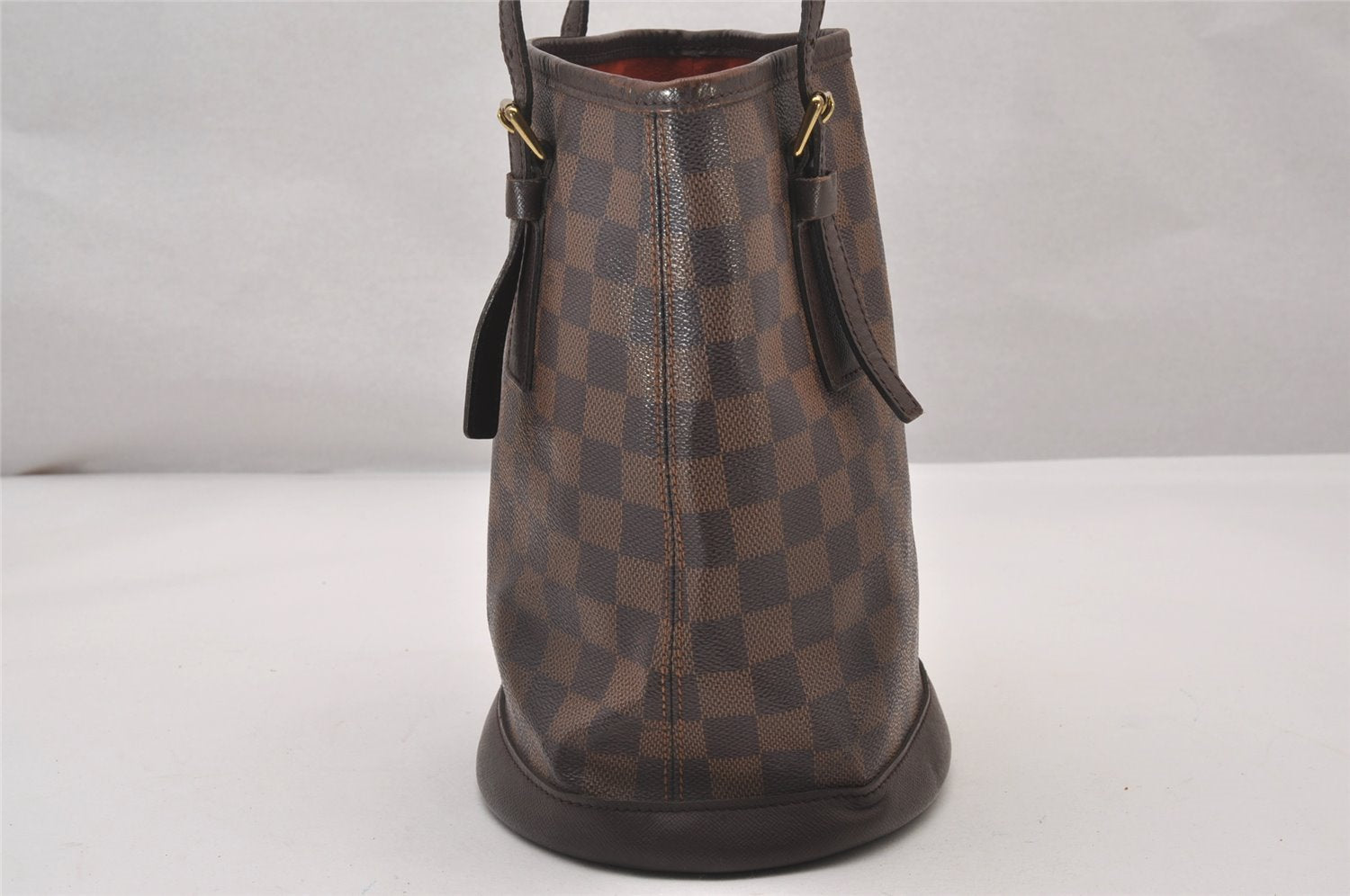Authentic Louis Vuitton Damier Marais Bucket Shoulder Tote Bag N42240 LV 3134I