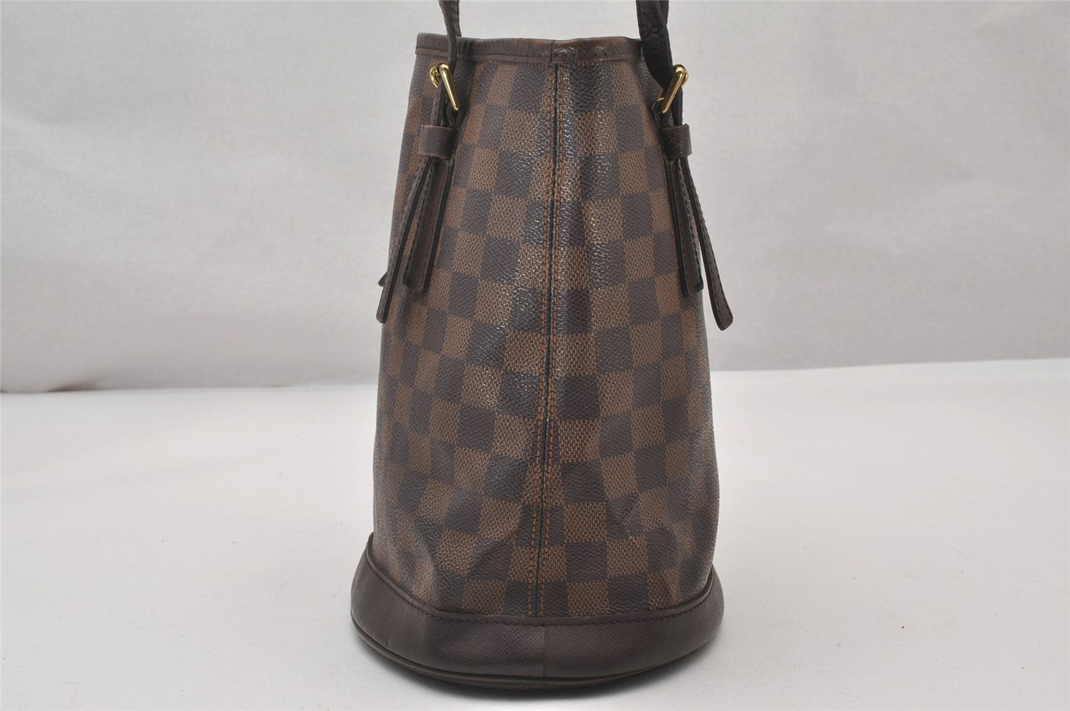 Authentic Louis Vuitton Damier Marais Bucket Shoulder Tote Bag N42240 LV 3134I