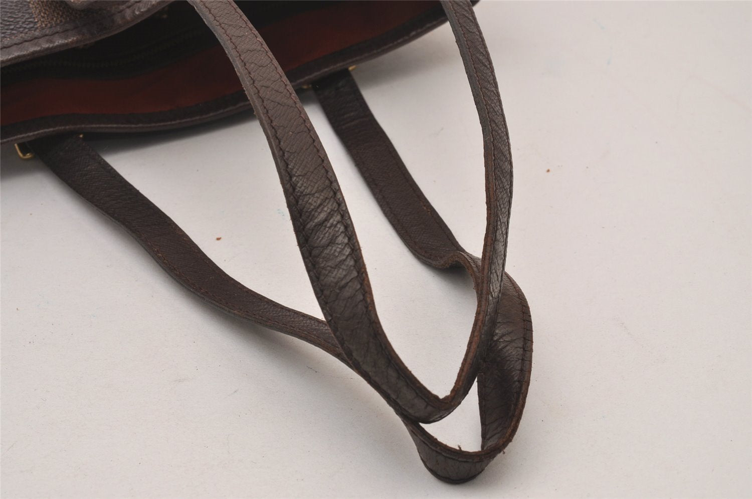 Authentic Louis Vuitton Damier Marais Bucket Shoulder Tote Bag N42240 LV 3134I