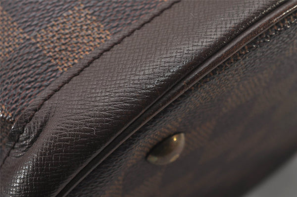 Authentic Louis Vuitton Damier Marais Bucket Shoulder Tote Bag N42240 LV 3134I