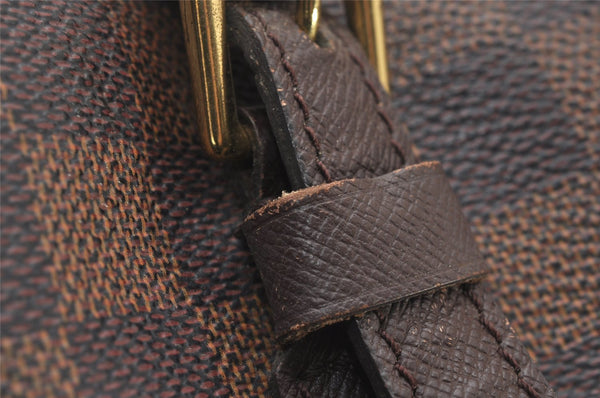 Authentic Louis Vuitton Damier Marais Bucket Shoulder Tote Bag N42240 LV 3134I