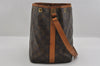 Authentic Louis Vuitton Monogram Petit Noe M42226 Shoulder Drawstring Bag 3135I