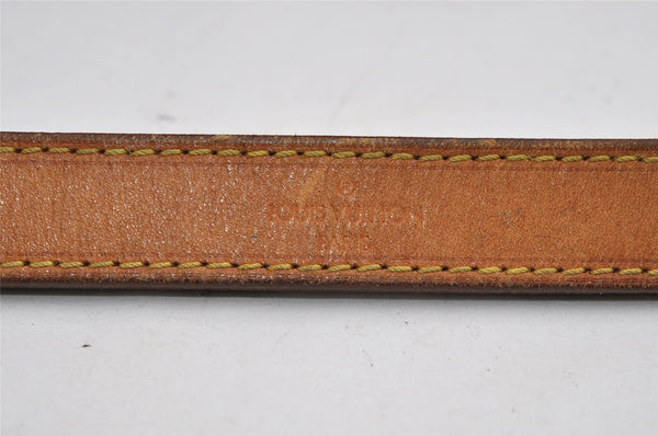 Authentic Louis Vuitton Monogram Petit Noe M42226 Shoulder Drawstring Bag 3135I