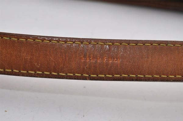 Authentic Louis Vuitton Monogram Petit Noe M42226 Shoulder Drawstring Bag 3135I