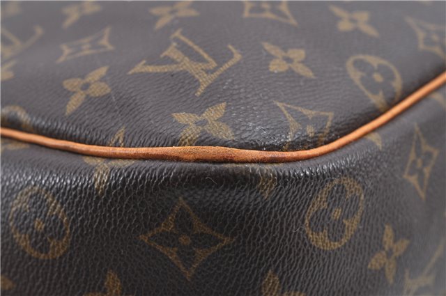 Authentic Louis Vuitton Monogram Alize 24 Heures Boston Bag M41399 LV 3136B