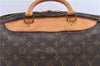 Authentic Louis Vuitton Monogram Alize 24 Heures Boston Bag M41399 LV 3136B