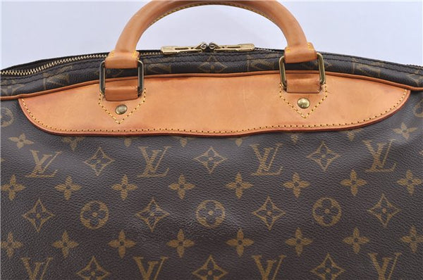 Authentic Louis Vuitton Monogram Alize 24 Heures Boston Bag M41399 LV 3136B