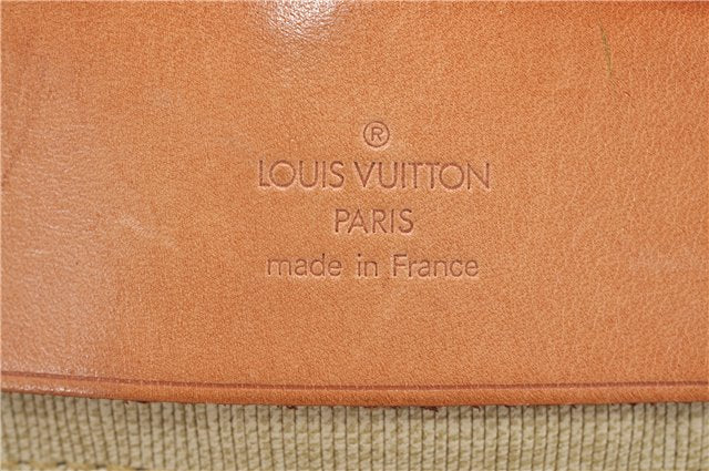 Authentic Louis Vuitton Monogram Alize 24 Heures Boston Bag M41399 LV 3136B