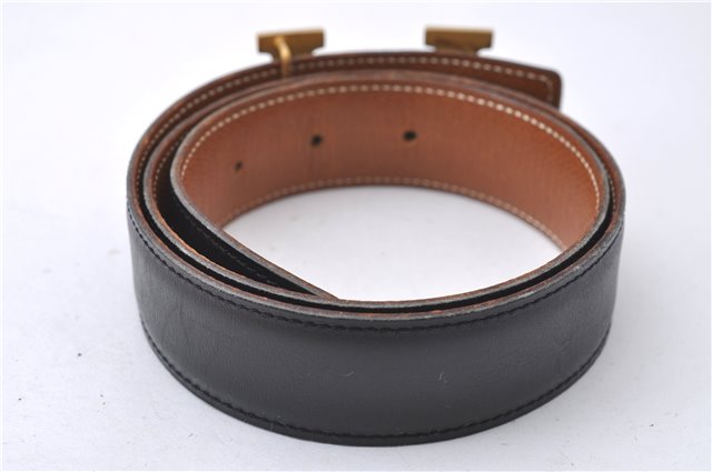 Auth HERMES Constance Ladies Leather Belt Size 68cm 26.8