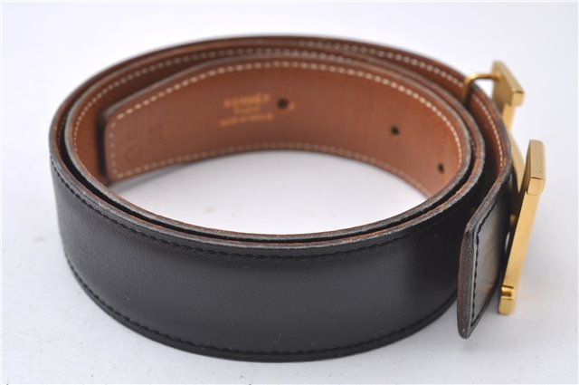 Auth HERMES Constance Ladies Leather Belt Size 68cm 26.8