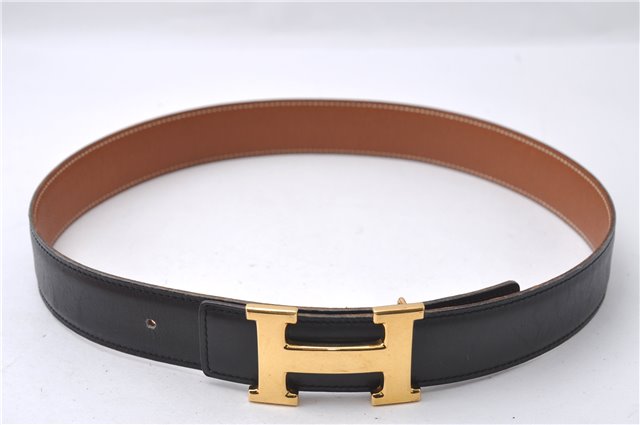 Auth HERMES Constance Ladies Leather Belt Size 68cm 26.8