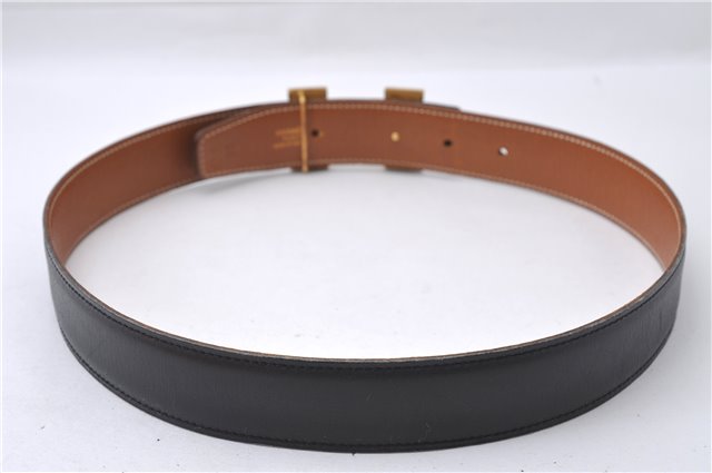 Auth HERMES Constance Ladies Leather Belt Size 68cm 26.8