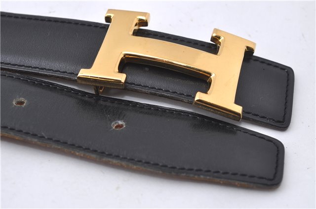 Auth HERMES Constance Ladies Leather Belt Size 68cm 26.8