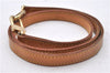 Authentic Louis Vuitton Leather Shoulder Strap Beige 39.4" LV 3137D