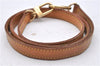 Authentic Louis Vuitton Leather Shoulder Strap Beige 39.4" LV 3137D