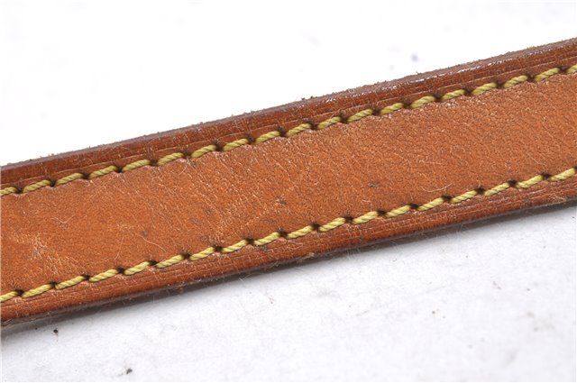 Authentic Louis Vuitton Leather Shoulder Strap Beige 39.4