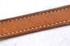 Authentic Louis Vuitton Leather Shoulder Strap Beige 39.4" LV 3137D