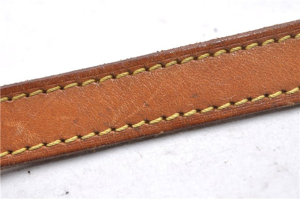 Authentic Louis Vuitton Leather Shoulder Strap Beige 39.4" LV 3137D