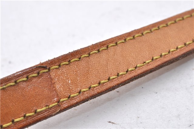 Authentic Louis Vuitton Leather Shoulder Strap Beige 39.4