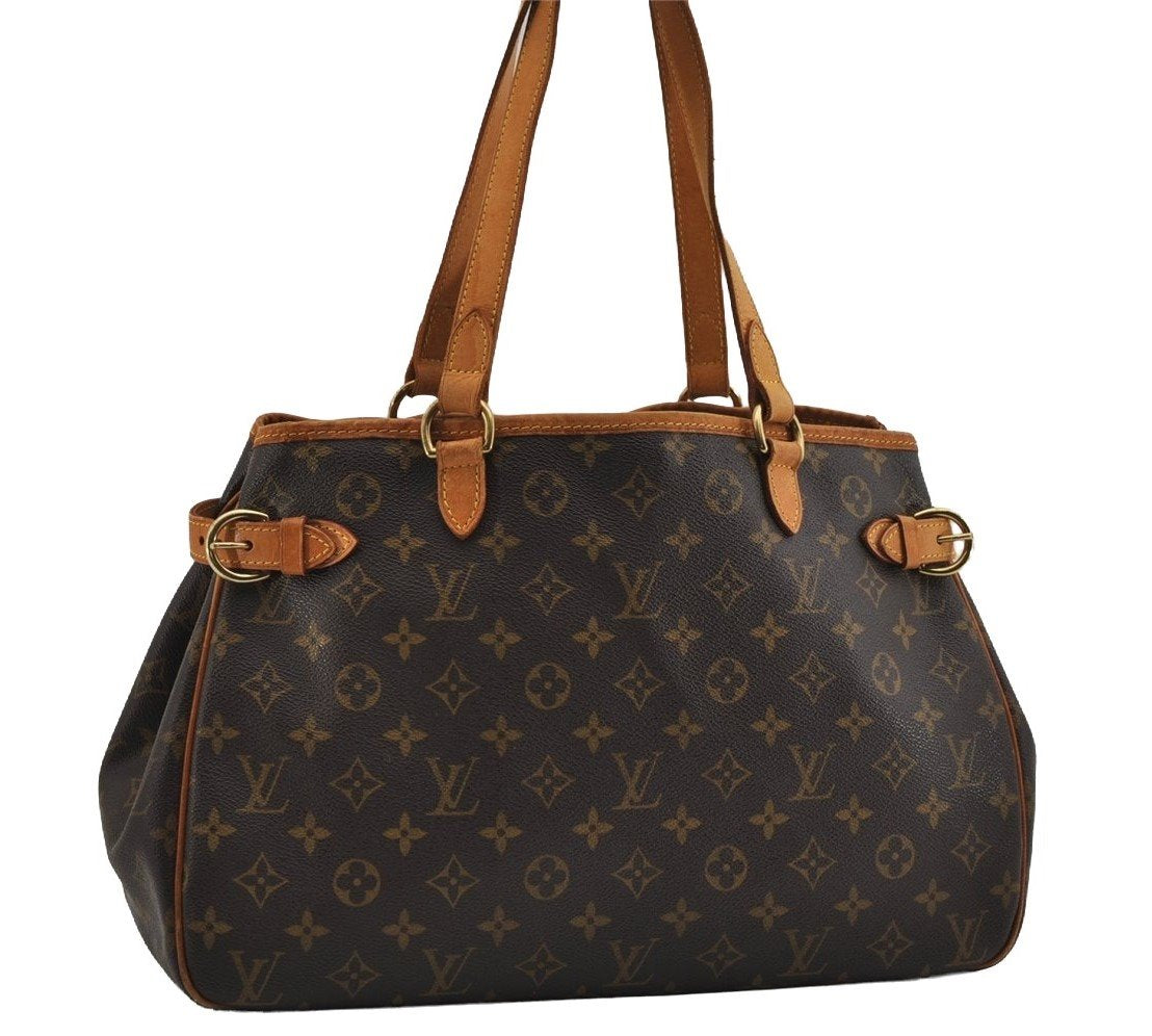 Authentic Louis Vuitton Monogram Batignolles Horizontal Tote Bag M51154 LV 3137I