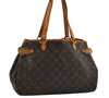 Authentic Louis Vuitton Monogram Batignolles Horizontal Tote Bag M51154 LV 3137I