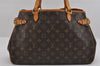 Authentic Louis Vuitton Monogram Batignolles Horizontal Tote Bag M51154 LV 3137I