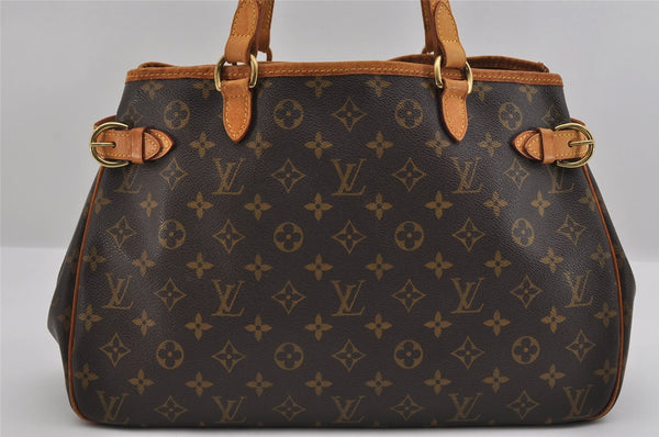 Authentic Louis Vuitton Monogram Batignolles Horizontal Tote Bag M51154 LV 3137I