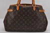 Authentic Louis Vuitton Monogram Batignolles Horizontal Tote Bag M51154 LV 3137I