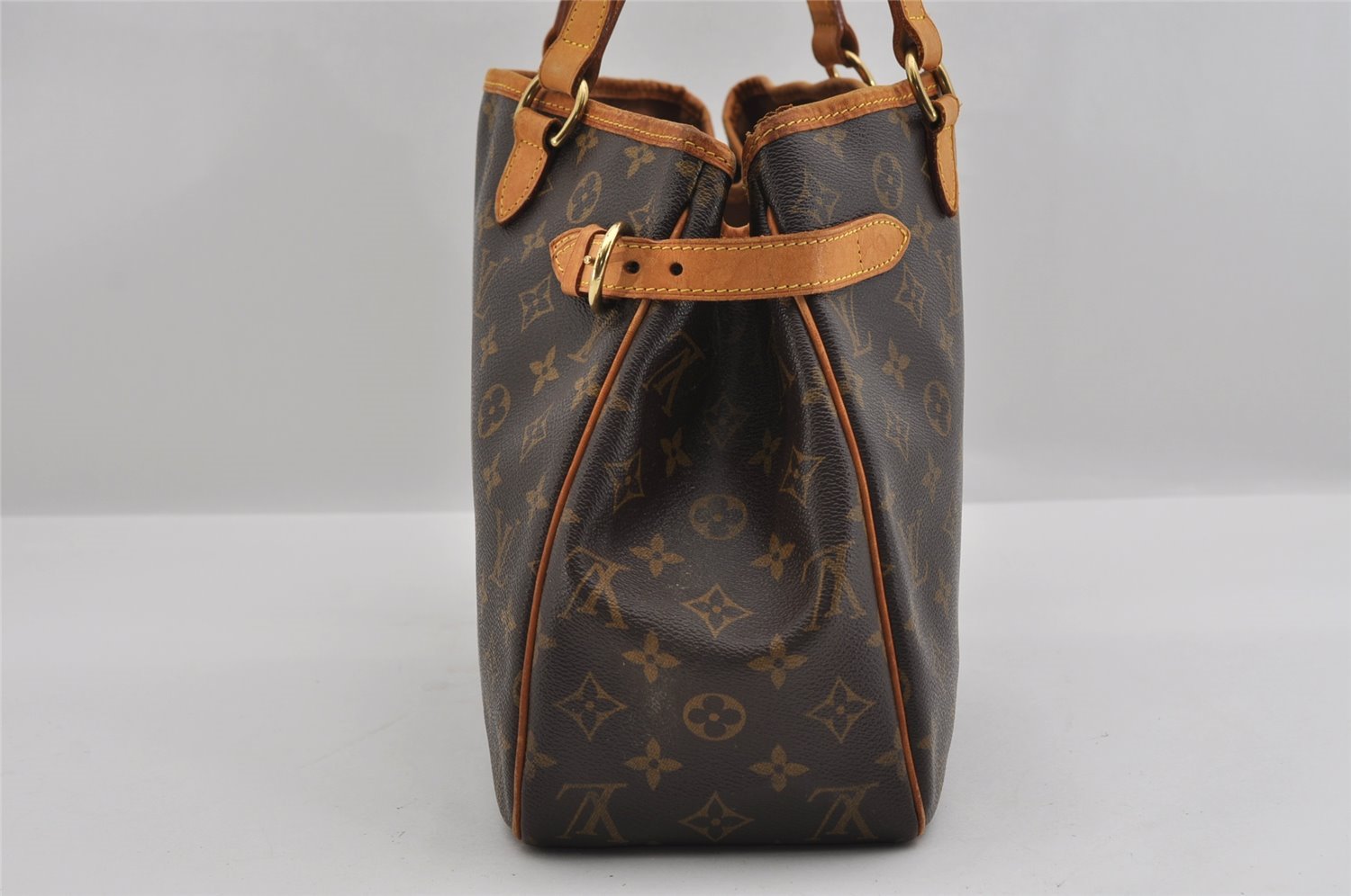 Authentic Louis Vuitton Monogram Batignolles Horizontal Tote Bag M51154 LV 3137I