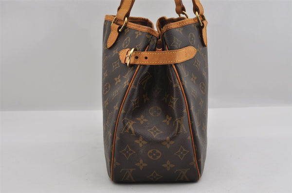 Authentic Louis Vuitton Monogram Batignolles Horizontal Tote Bag M51154 LV 3137I