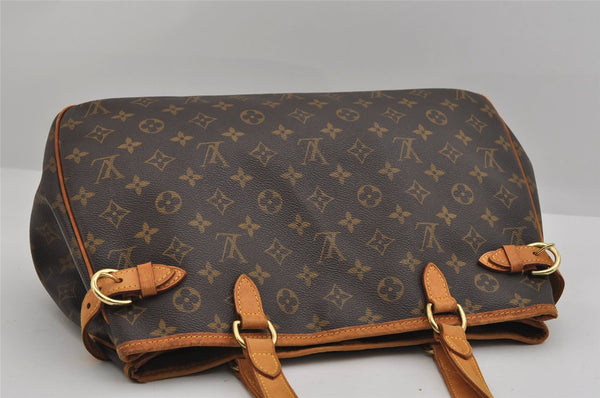 Authentic Louis Vuitton Monogram Batignolles Horizontal Tote Bag M51154 LV 3137I