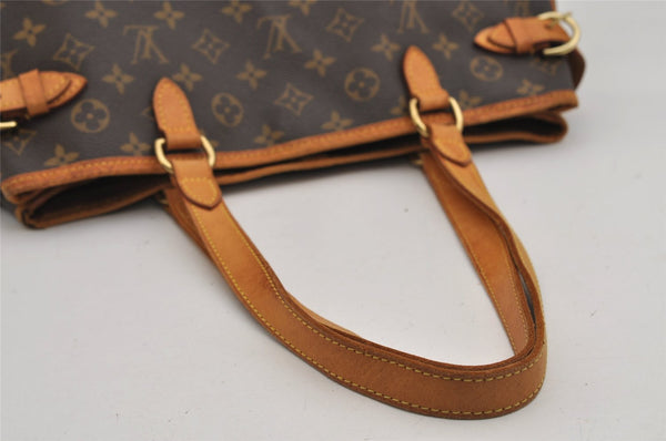 Authentic Louis Vuitton Monogram Batignolles Horizontal Tote Bag M51154 LV 3137I