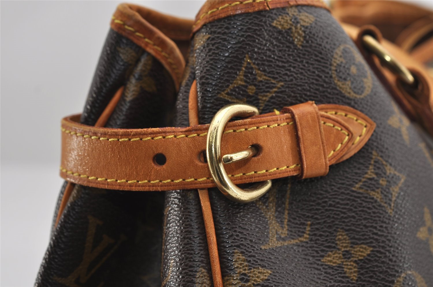 Authentic Louis Vuitton Monogram Batignolles Horizontal Tote Bag M51154 LV 3137I