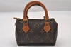 Authentic Louis Vuitton Monogram Mini Speedy Hand Bag Purse M41534 LV 3138I