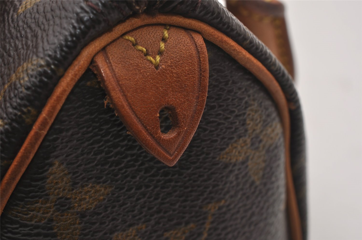 Authentic Louis Vuitton Monogram Mini Speedy Hand Bag Purse M41534 LV 3138I