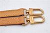 Authentic Louis Vuitton Leather Shoulder Strap Beige 39" LV 3139D